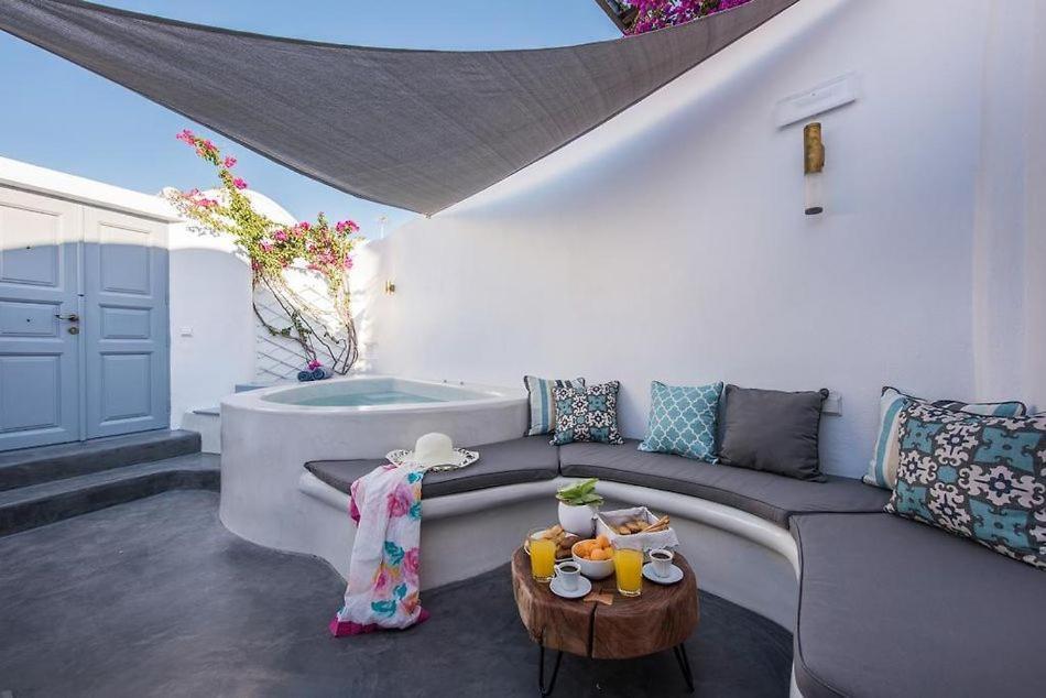 Luxury Villa First Santorini Megalochori  Esterno foto